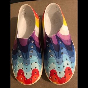 Native floral slip on water shoes toddler girls 13